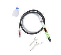 Air Pneumatic Die Grinder Pen Kit 3mm Colllet Rotary Tool High Carving for Steel Wood Glass Biselado Finishing Fine Finishing 145x16mm Green (A)