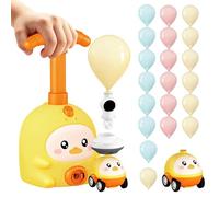 Air Powered Racer, Balloon Vehicle Launcher, Kids Motion Toy, Educational STEM Car Kit Physics Play Experiment Set for use Boys Girls Preschoolers Home Classroom School Bedroom Study Playroom