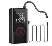 Air Pump - Car Tires Compressor For Roadside Emergencies | 150PSI Auto Shut-Off Unit With Digital Display Rapid Inflation Technology & Portable Electric Design For Automotive Truck RV Bike Use