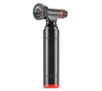 Air Pump for Bikes, High Pressure Tire Suction, Powerful Inflator Design, Sturdy Construction, Easy, 1 Piece, Black, Ideal for Mountain and Road Cycles