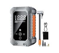 Air Pump, Portable Tire Inflator, Compact Size for Car Bike SUV, Aluminum Alloy Construction, Digital Pressure Gauge with Auto Shut-Off, Quick Efficient Inflation Tool for Home and Travel