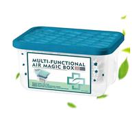 Air Purification Dust Removal Magic Box - 350ml Air Purifier | Plant Båsed Odor Dust Absorber No Electricity Silent AirCleaner | Home Office Bedroom Pet Area AirFreshener Device