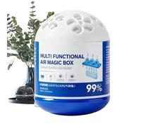 Air Purifiers for Bedroom - Plant Extracts 120g | Dust Collector And Indoor Purification Box | Compact Air Cleaner For Workplace Kitchen Dorm Living Room Nursery Closet Gabinete Home Use