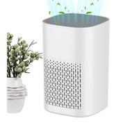 Air Purifiers, White Air Purifier Home Cleaner for Dust and Odor Eliminator Filter, Compact Smell Remover with Portable Design, Machine Cleaner for Pet House Kitchen Classroom Living Room