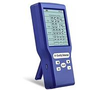 Air Quality Monitor, Hcho, Aqi, Tvoc Co2 Ppm Meters, Gas Analyzer Monitor Co2 Detector For Home Air Quality Lcd Display For Home School Office And Factory, HUANGHAIQIU