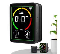 Air Quality Monitor - Quality Tester, Monitor de humedad interior, calidad de prueba, aire Quaility Monitors, Digital Temperature Humidity Testeer Precision For Home Indoor Bedroom Dormitor