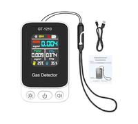 Air Quality Tester,Professional Real-Time Sensor,Battery Powered Air Tester with Temperature and Humidity - for Home Room Desktop Car Hotel School