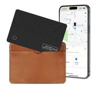 Air Smart Tag Tracking Card 1,6 mm [iOS MFi Certificado] Air Smart Tag Card compatible con iOS Find My App, Wallet Tracker en formato de tarjeta de crédito para cartera, equipaje, maleta, bolsos