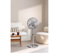AIR STAND EASY - Ventilador De Pie Oscilante 50W Cromado