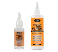 Air Tool Oil - Pneumatic Lubricant | Multi Purpose Machine Grease, 3 en 1 Bottle Mouth Design for impect Wrench, Drill Maintenance, Screwdriver Service, Workshop Garage Equipment, Rust Prevention