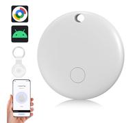 Air Tracker Tag Android, Bluetooth Localizador Smart Tag Compatible con Google ”Find Hub”, Tracker Tag para Llaves, Maletas y Carteras, Resistente al Agua, Regalos para la Familia