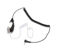 Air Tube Headset, 2.5mm Air Acoustic Sound Tube Auriculares para Escuchar Auricular Auricular para Walkie Talkie Radio/Altavoz Micrófono