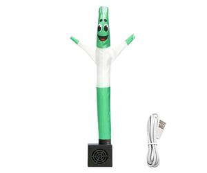 Air Tube Man 1.64 pies Brazo agitador Inflable Mini Cheer, Baile Ondulado portátil Inflable con Ventilador silencioso | Decoraciones navideñas y Acentos de exhibición Comercial | para