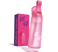 air up Botella con pajita, sin azúcar, 625 ml, color rosa