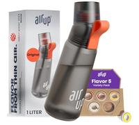 air up® Botella Gen2 Starter Set original, incluye pods en 5 sabores, botella de 1 l con sabor, sin azúcar, a prueba de fugas, apta para lavavajillas y sin BPA, color gris