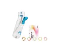 air up® Botella Gen2 Starter Set original, incluye pods en 5 sabores, botella de 600 ml con sabor, sin azúcar, apta para lavavajillas y sin BPA, en azul Splash