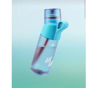 AIR UP Cantimplora original de 650 ml con 3 cápsulas (botella celeste de 650 ml)