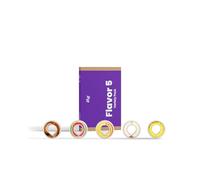 air up® Pods 5 sabores en juego de degustación: cola, sandía, naranja, manzana y piña | Pod de fragancia para 25 litros de agua sin azúcar