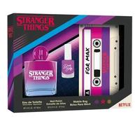 Air Val Conjunto de Regalo Stranger Things Mujer: Colonia 100ml + Esmalte Uñas + Bolso Móvil