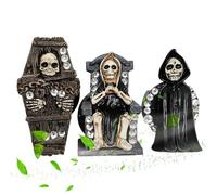 AIR -Vent - Clip de perfume de calavera - 40 G Hueso Dashboard desodorante para coche | Difusor de diseño de cráneo para el interior del coche, accesorio de decoración, refresco gótico para hombres y