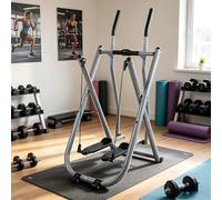 Air Walker Cross Trainer - Máquina de ejercicio plegable 2 en 1 para cardio de bajo impacto, hogar y oficina, entrenamiento de cuerpo completo para brazos y piernas, diseño compacto