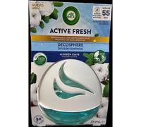 Air Wick- Active Fresh Descosphere Algodón Suave 75ml