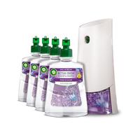 Air Wick Active Fresh Kit Ambientador Automático, Lavanda, Difusor + 4 Recambios, 280 Días