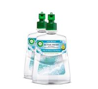 Air Wick Active Fresh Spray Automatico Sin Aerosol - 2 Recambios de ambientador para casa con Aroma a Olas de Océano & Sal Marina