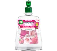 Air Wick Active Fresh Spray Automático Sin Aerosol - ambientador hogar neutralizador de olores con fragancia a Flor de cerezo y Frambuesa, 2 veces más aceites esenciales - Recambio (228ml)