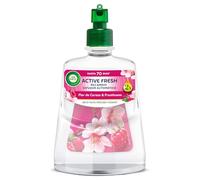 Air Wick Active Fresh Spray Automático Sin Aerosol - ambientador hogar neutralizador de olores con fragancia a Flor de cerezo y Frambuesa, 2 veces más aceites esenciales - Recambio (228ml)
