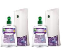 Air Wick Active Fresh Spray Automático Sin Aerosol - ambientador hogar neutralizador de olores con fragancia a Lavanda, 2 veces más aceites esenciales - Aparato difusor automático más recambio