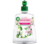 Air Wick Active Fresh Spray Automatico Sin Aerosol - Ambientador para casa con aroma a Flor de Jazmín - Recambio (228ml)