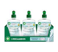 Air Wick Active Fresh Spray Automatico Sin Aerosol - Ambientador para casa con aroma a Nenuco - Pack de 3 Recambios (228mlx3)