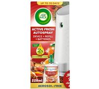 Air Wick Active Fresh - Unidad difusora automática 24/7 + recarga de vino caliente, 228 ml