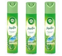 Air Wick - Aerosol 4 en 1, color menta - Lote de 3