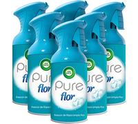 Air Wick - Ambientador aerosol, esencia para casa con aroma a Flor - pack de 6