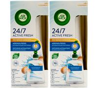 Air Wick Ambientador Automático Brisa Marina 2 X Set de Inicio 0% Tinte 228 ml