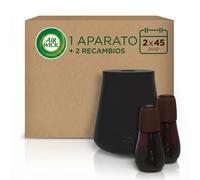 Air Wick Essential Mist Aparato y Recambios de Ambientador Difusor de Aceites Esenciales para Casa con Aroma a Lavanda y Camomila, Multicolor, Pack de 1 Aparato y 2 Recambios