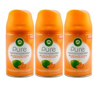 Air Wick Ambientador MANDARINA Y LIMÓN 3 x 250ml Spray Automático Recarga