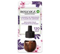 Air Wick Botanica Désodorisant Maison Recharge Electrique Lavande de Provence/Fleurs de Cerisier 19 ml