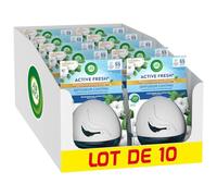 Air Wick Continus Active Fresh Cotton - Difusor de algodón (10 unidades, 75 ml)