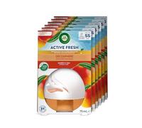 Air Wick Decosphere - Ambientador para casa, baño o coche, aroma Mango Y Lima - Pack De 6 unidades, El embalaje puede variar