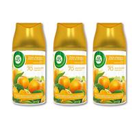 Air Wick - Desodorante para casa (recambio para difusor freshmatic Plaisir d'Ágrumos, 250 ml, 3 unidades)