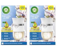 Air Wick Electricals Jude Pulse Complete Ropa Limpia con Flor (Paquete de 2)