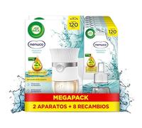 Air Wick Eléctrico Aparato y recambio de ambientador automático eléctrico, con aroma a Nenuco - 2 Aparatos + 8 Recambios