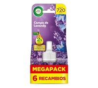 Air Wick Eléctrico - Pack de 6 Recambios de Ambientador para casa con aroma a Lavanda