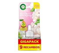 Air Wick Eléctrico - Recambios de ambientador automático eléctrico, aroma a White Bouquet - 9 x 19ml