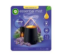 Air Wick Essential Mist Difusor Kit, Sleep, 1 dispositivo y 1 recambio (20 ml), aceites esenciales naturales, dura hasta 45 días, ambientador