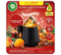 Air Wick Essential Mist Essential Oil Diffuser Air Freshener Glows upon Release Steam - Mulled Wine Scented Infused with 2X More Essential Oils