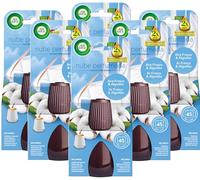 Air Wick Essential Mist Recambio - Aroma Aire Fresco y Algodón, Pack de 6 Recambios, Difusor de Aceites Esenciales para Hogar, Infusionado con 2 Veces Más Aceites Esenciales